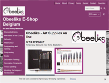 Tablet Screenshot of obeeliks.com